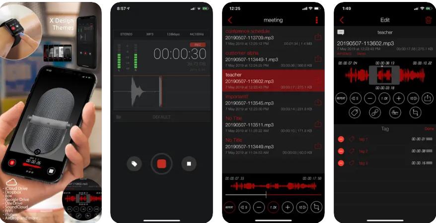 适用于 iOS 的秘密录音应用程序：Awesome Voice Recorder
